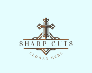 Christian Chapel Cross logo design