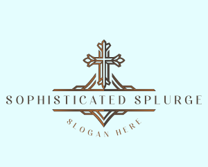 Christian Chapel Cross logo design