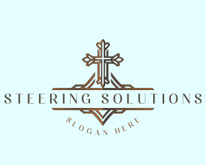 Christian Chapel Cross logo design