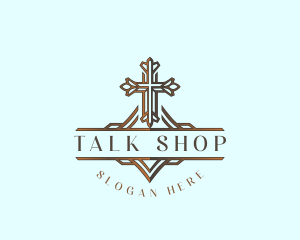 Christian Chapel Cross logo design