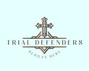 Christian Chapel Cross logo design