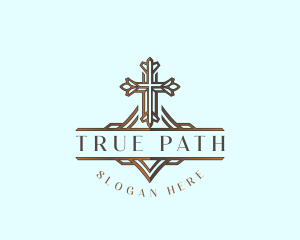 Christian Chapel Cross logo design