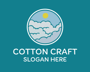 Cloudy Sky Badge logo