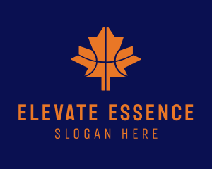 Basketball Maple Leaf logo