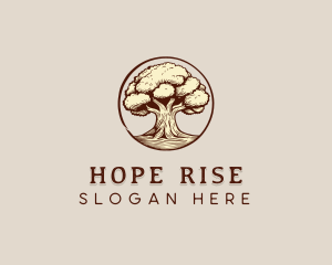 Eco Forest Tree logo