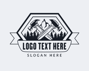 Hammer Tool Mountain  Logo