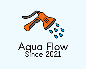 Water Sprayer Tool logo design