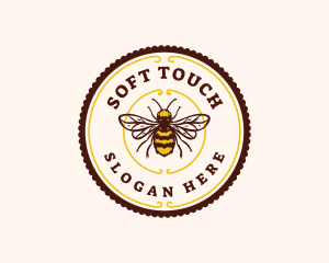 Bee Bumblebee Farm Logo