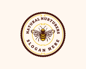 Bee Bumblebee Farm logo design