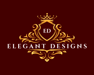 Luxury Crown Boutique logo design