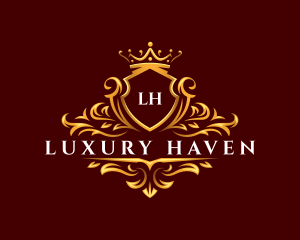 Luxury Crown Boutique logo design