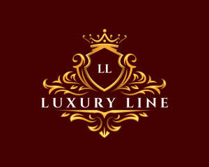 Luxury Crown Boutique logo design