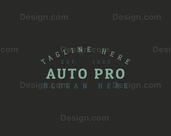 Generic Masculine Business Logo