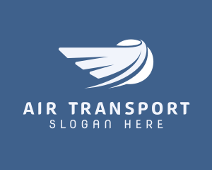 Wings Freight Delivery logo design