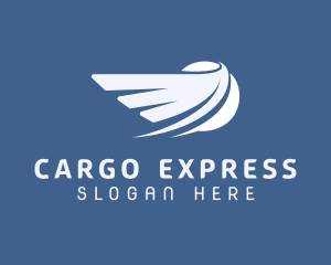 Wings Freight Delivery logo design