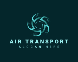 Fan Air Cooling Refrigeration logo design