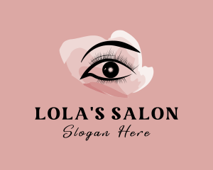 Beauty Eyelashes Salon logo design