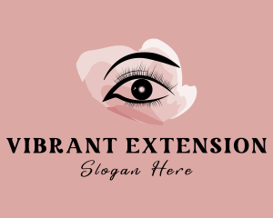 Beauty Eyelashes Salon logo design