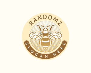 Bee Insect Wing logo