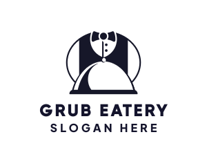 Restaurant Dining Waiter logo design