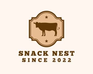 Cow Rodeo Steakhouse Ranch logo design