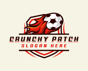 Soccer Shield League logo design