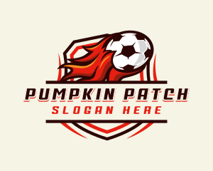 Soccer Shield League logo design