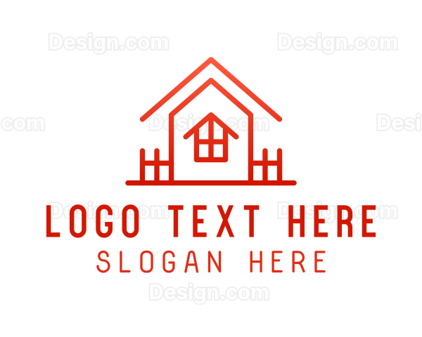 Red Home Structure Logo