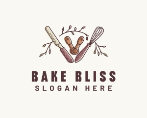 Baking Utensils Whisk logo design