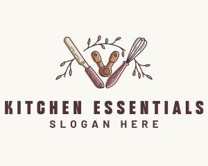 Baking Utensils Whisk logo design