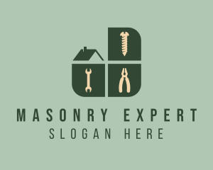 House Renovation Tools logo design