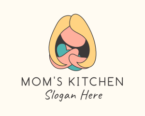 Mother & Baby Childcare logo design