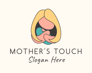 Mother & Baby Childcare logo design