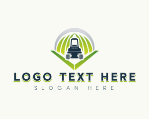 Lawn Mower Grass logo