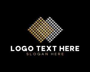 Textile Fabric Pattern logo