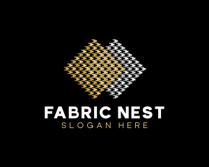 Textile Fabric Pattern logo