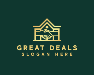 Real Estate Property Deal logo design