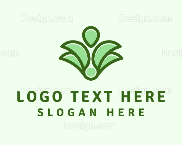 Leaf Spa Therapy Wellness Logo