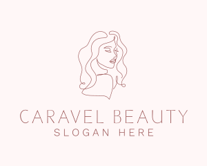 Beauty Woman Salon logo design