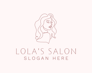 Beauty Woman Salon logo design