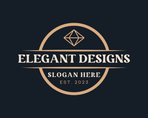 Elegant Jeweller Business logo design