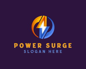 Electric Power Charge logo design