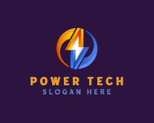 Electric Power Charge logo design