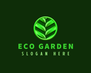 Eco Nature Gardening logo design