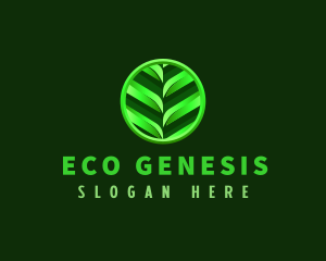 Eco Nature Gardening logo design