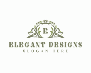 Floral Garden Event logo design