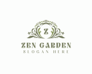 Floral Garden Event logo design