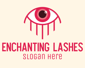 Pink Eye Lash Esthetician logo