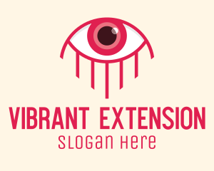 Pink Eye Lash Esthetician logo