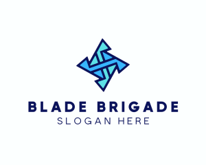 Blade Star Business Company logo design